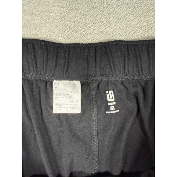 NWT ID Ideology Women's Plus Size Casual Jogger Sweatpants Black 2X - Picture 9 of 10